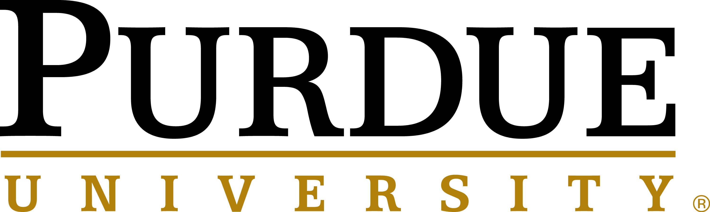 A green background with the word purdue university in black.